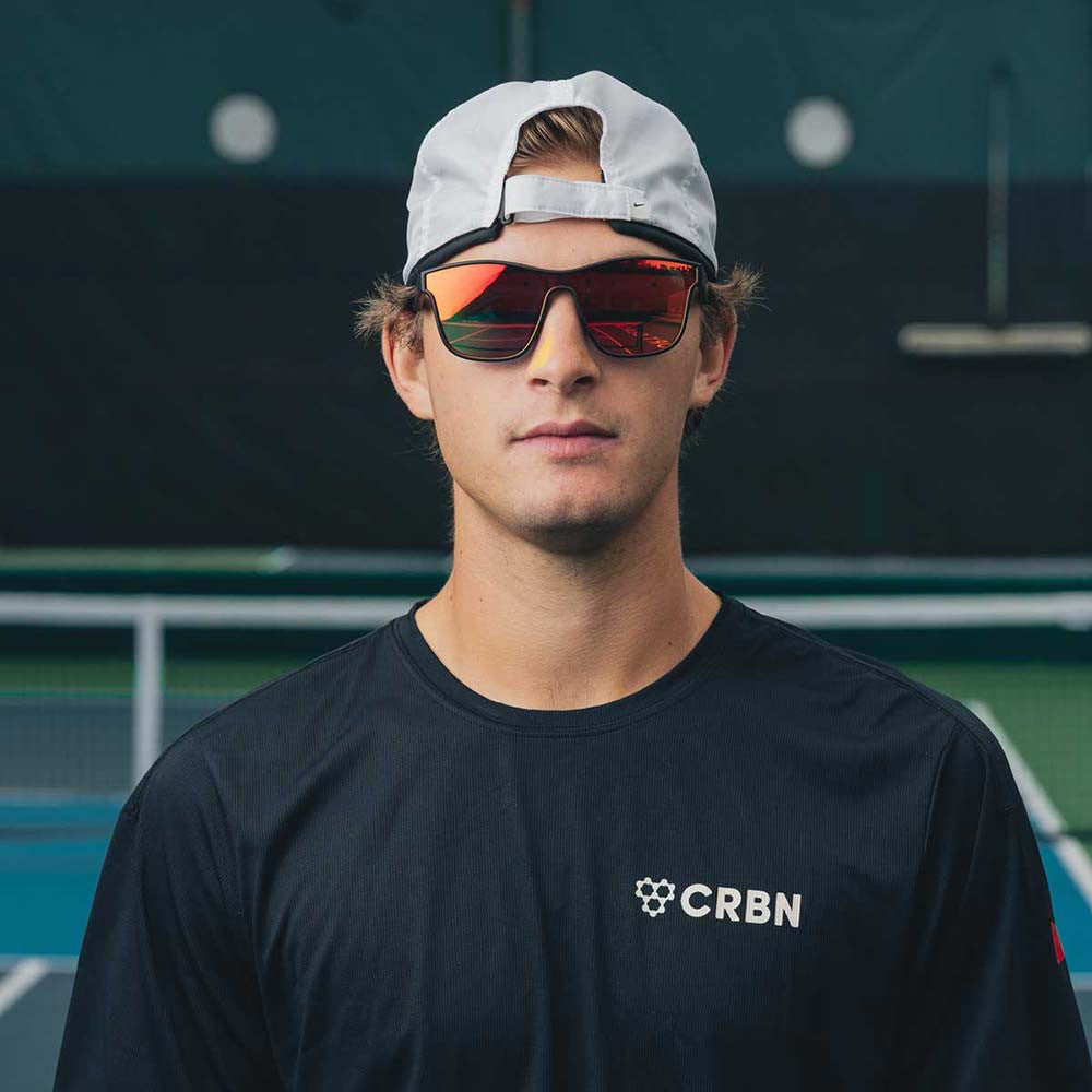 Pickleball CRBN Drift Pickleball Glasses Black