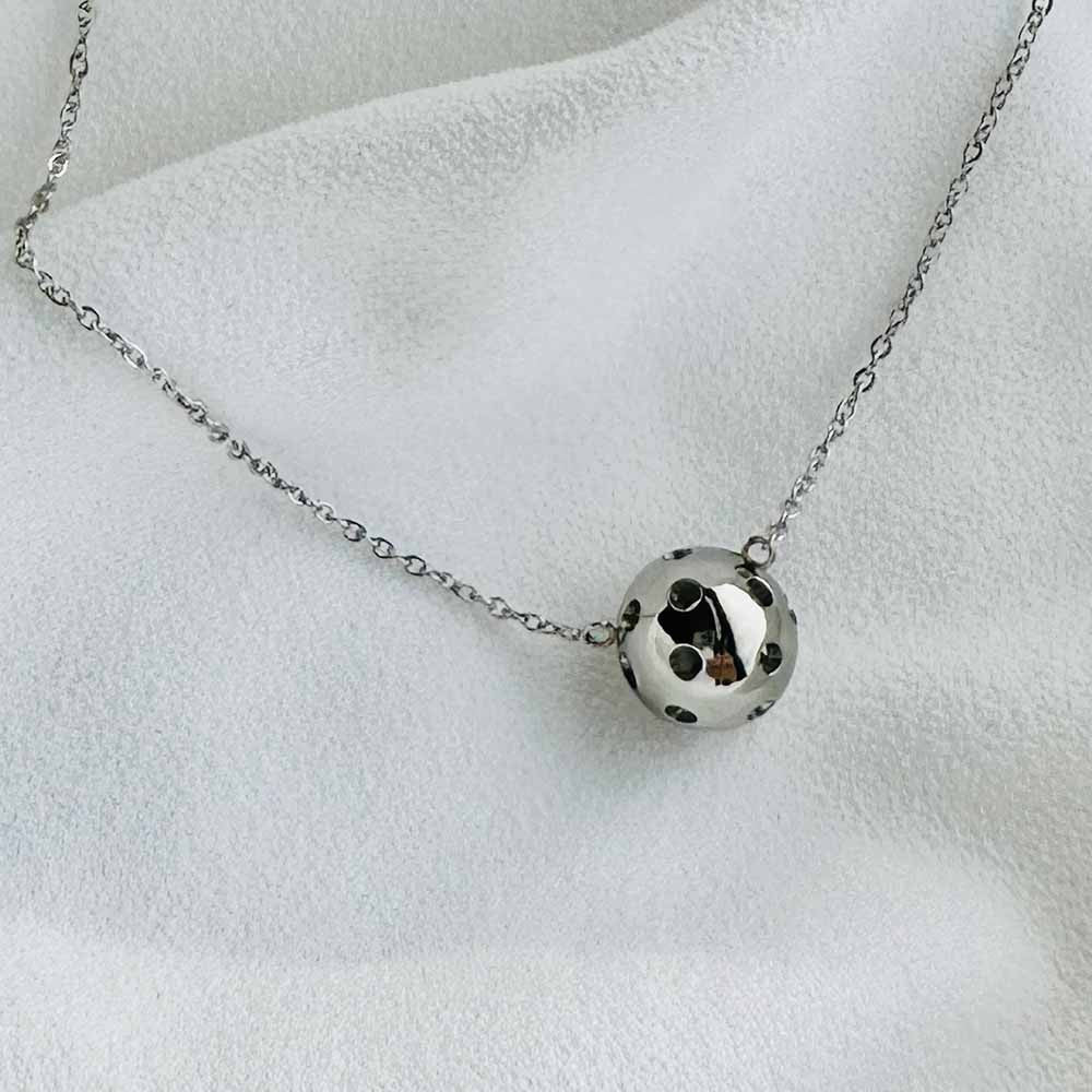 Pickleball The Dainty Dinker The Volley Pickleball Necklace 18k Gold