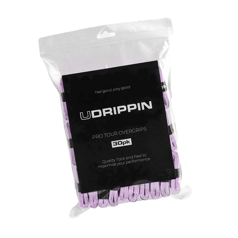 Pickleball UDRIPPIN Comfort Tour Grips Lavender Purple