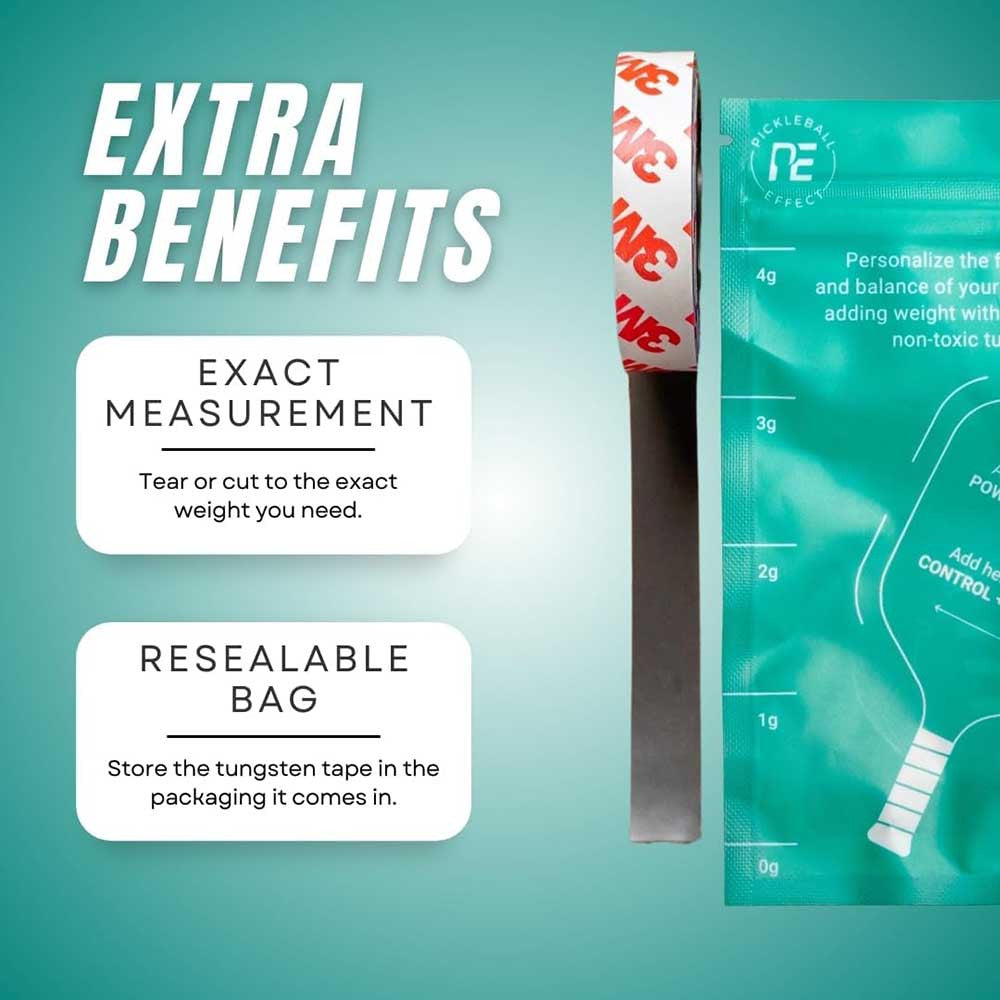 Pickleball Pickleball Effect Tungsten Weighted Tape