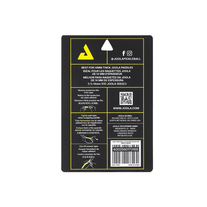Pickleball JOOLA Pickleball Clear Edge Guard Tape