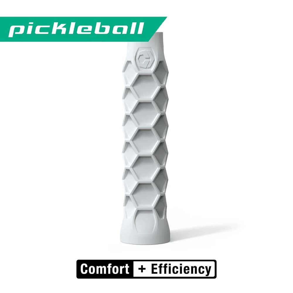 Pickleball Hesacore Pickleball Elongated Grip White