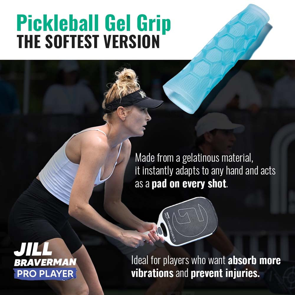 Pickleball Hesacore Pickleball Gel Grip Light Blue