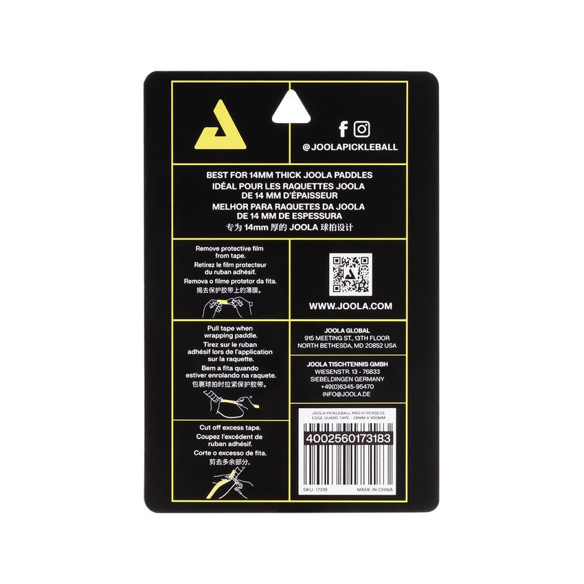 Pickleball JOOLA Pickleball Pro IV Perseus Edge Guard Tape