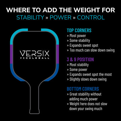 Pickleball VERSIX® Pickleball Tungsten Tape