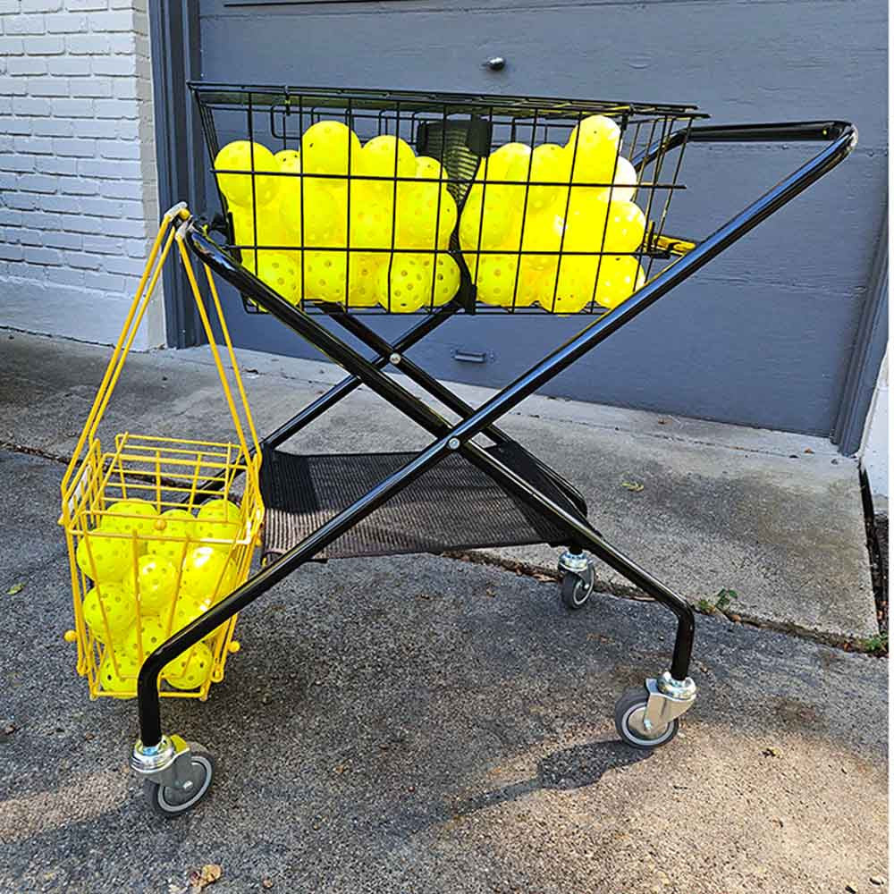 Pickleball OnCourt OffCourt Coach's Cart Black