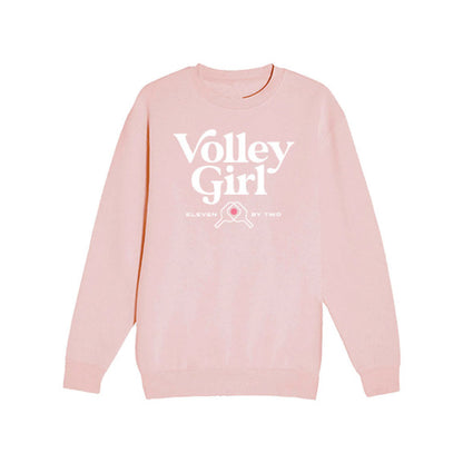 Pickleball ZER002 Volley Girl Crewneck Sweatshirt - Unisex Gray