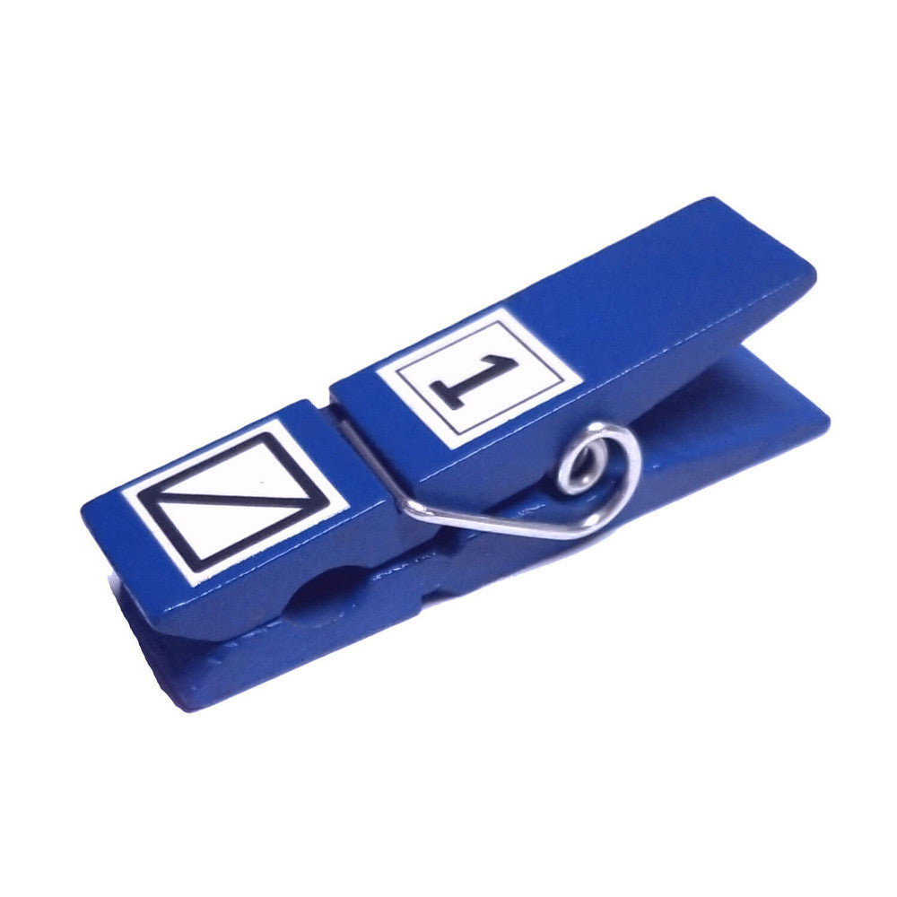 Pickleball Referee Score Clip Black