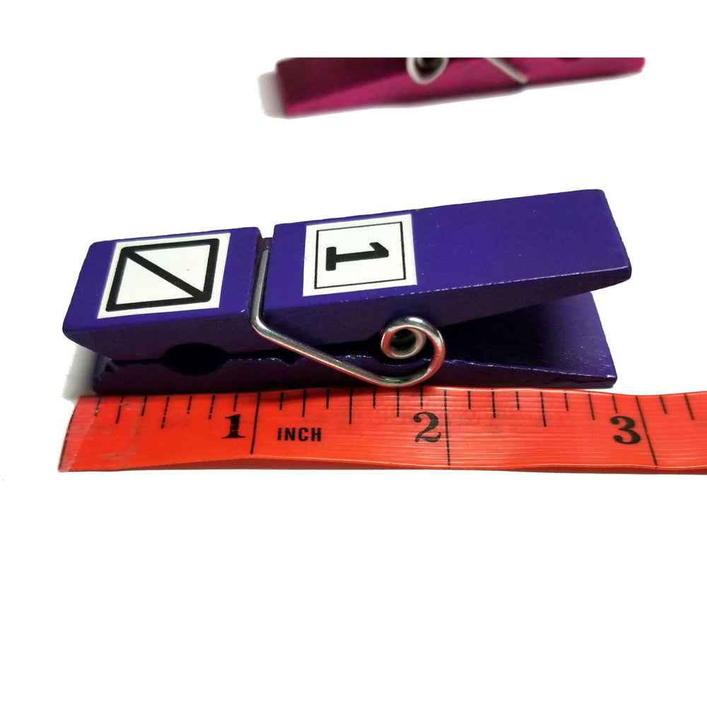 Pickleball Referee Score Clip Black