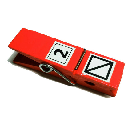 Pickleball Referee Score Clip Black
