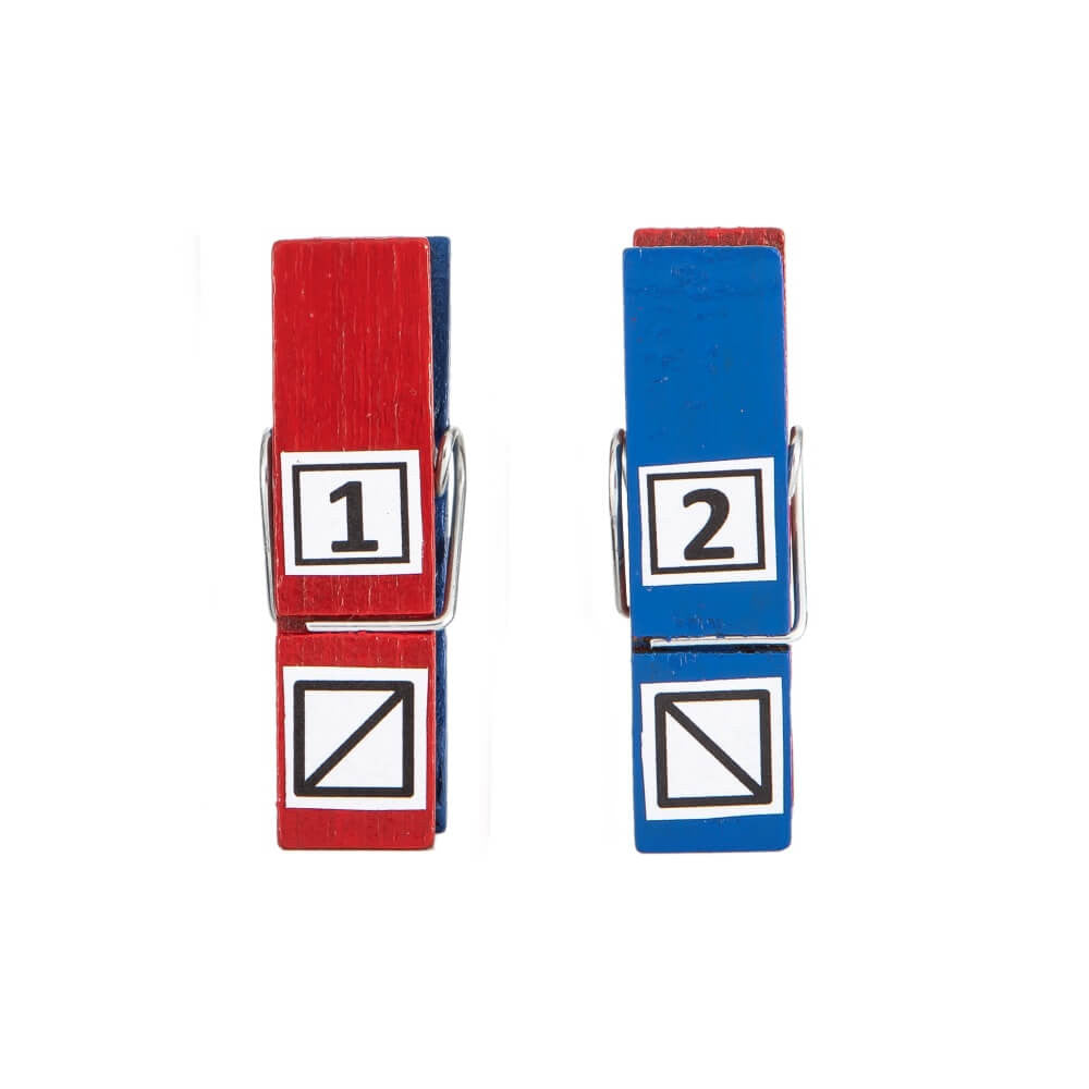 Pickleball Referee Score Clip Black