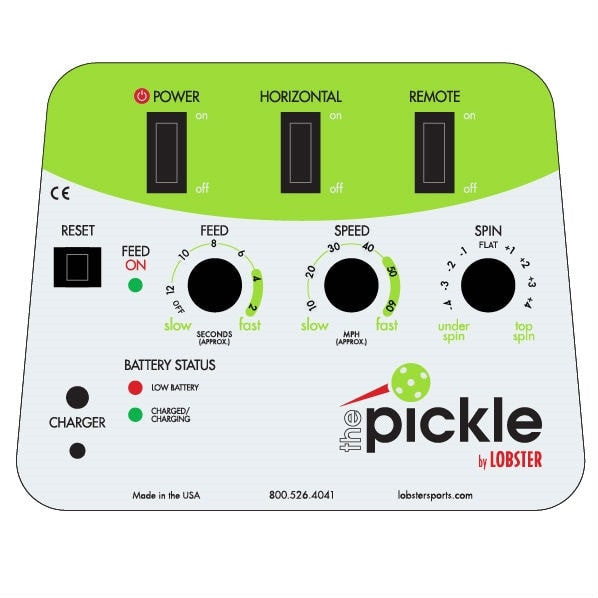 Pickleball The Pickle Ball Machine by Lobster
