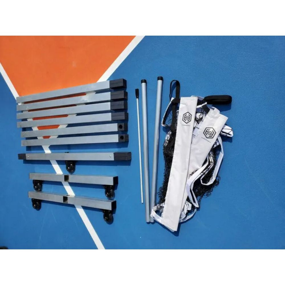 Pickleball Dominator Rolling Portable Pickleball Net