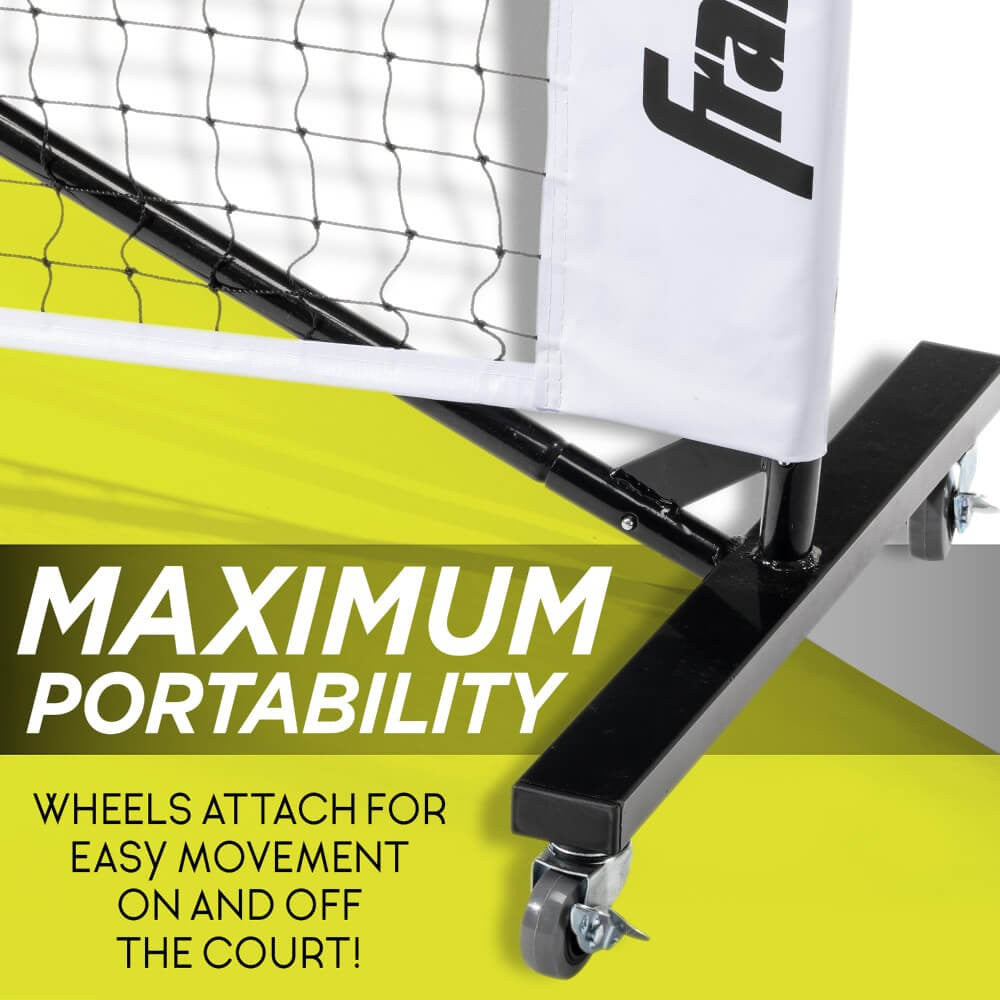 Pickleball Franklin Portable Pickleball Net System with Wheels