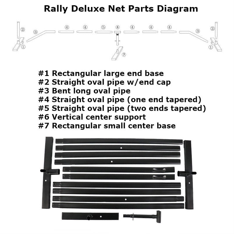Pickleball Rally Deluxe Net Replacement