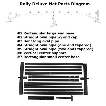 Pickleball Rally Deluxe Net Replacement