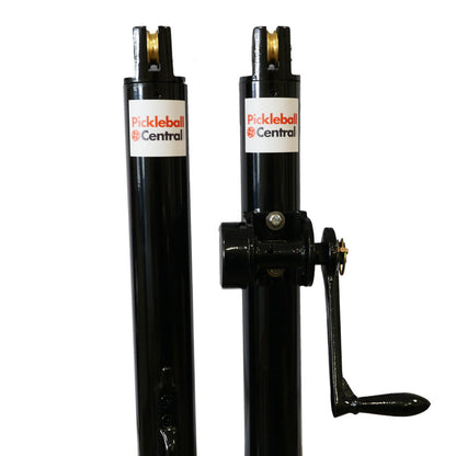 Pickleball PickleballCentral Heavy-Duty Pickleball Net Posts Black
