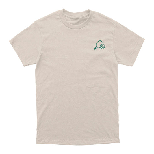 Pickleball Wallflower Pickle Palooza T-Shirt - Unisex Sand