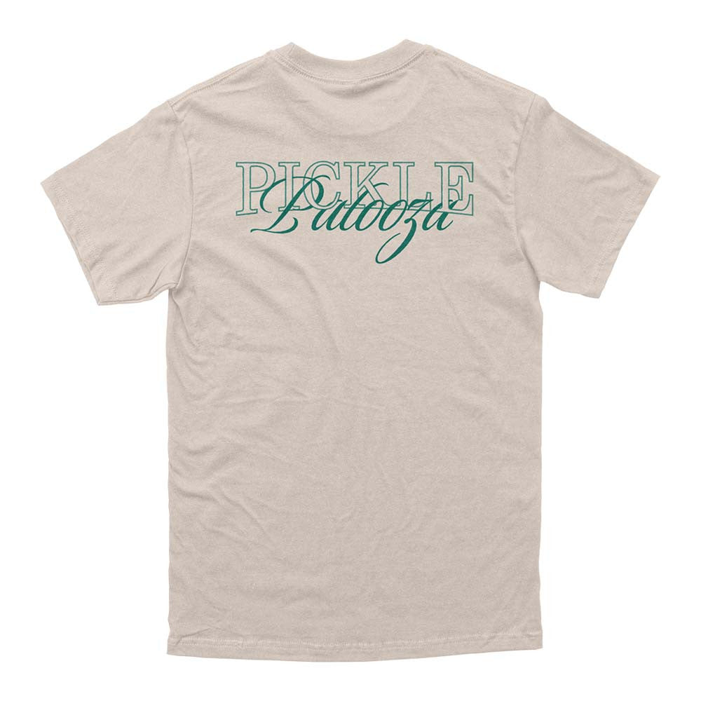 Pickleball Wallflower Pickle Palooza T-Shirt - Unisex Sand