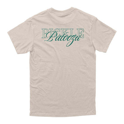 Pickleball Wallflower Pickle Palooza T-Shirt - Unisex Sand