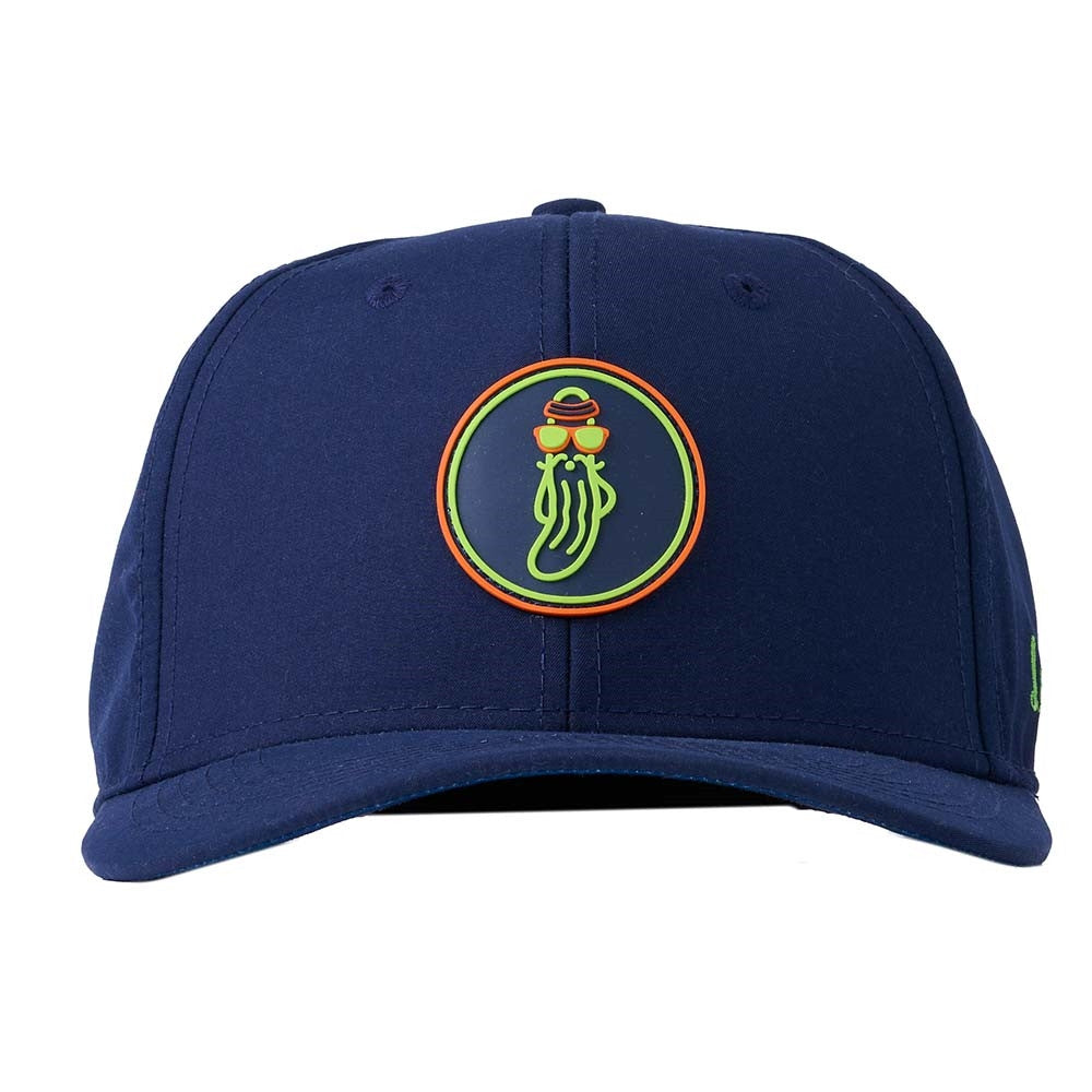 Pickleball d.hudson MISTER P Hat Navy/Lime/Orange
