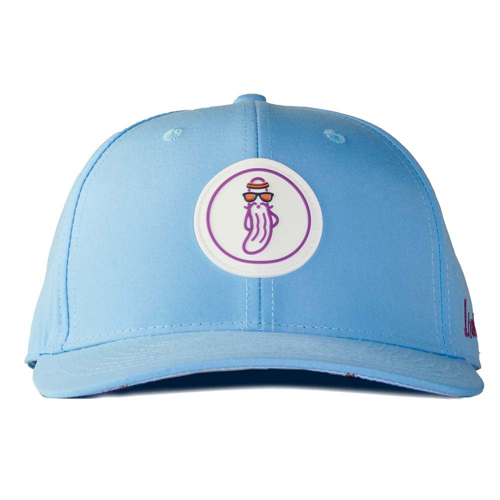 Pickleball d.hudson MISTER P Hat Navy/Lime/Orange