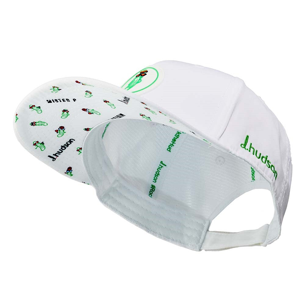 Pickleball d.hudson MISTER P Hat Navy/Lime/Orange