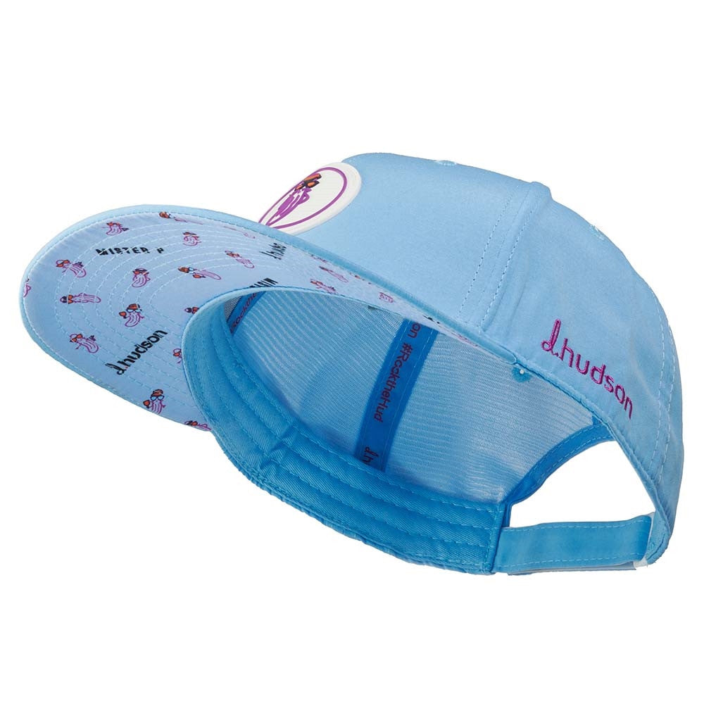 Pickleball d.hudson MISTER P Hat Navy/Lime/Orange
