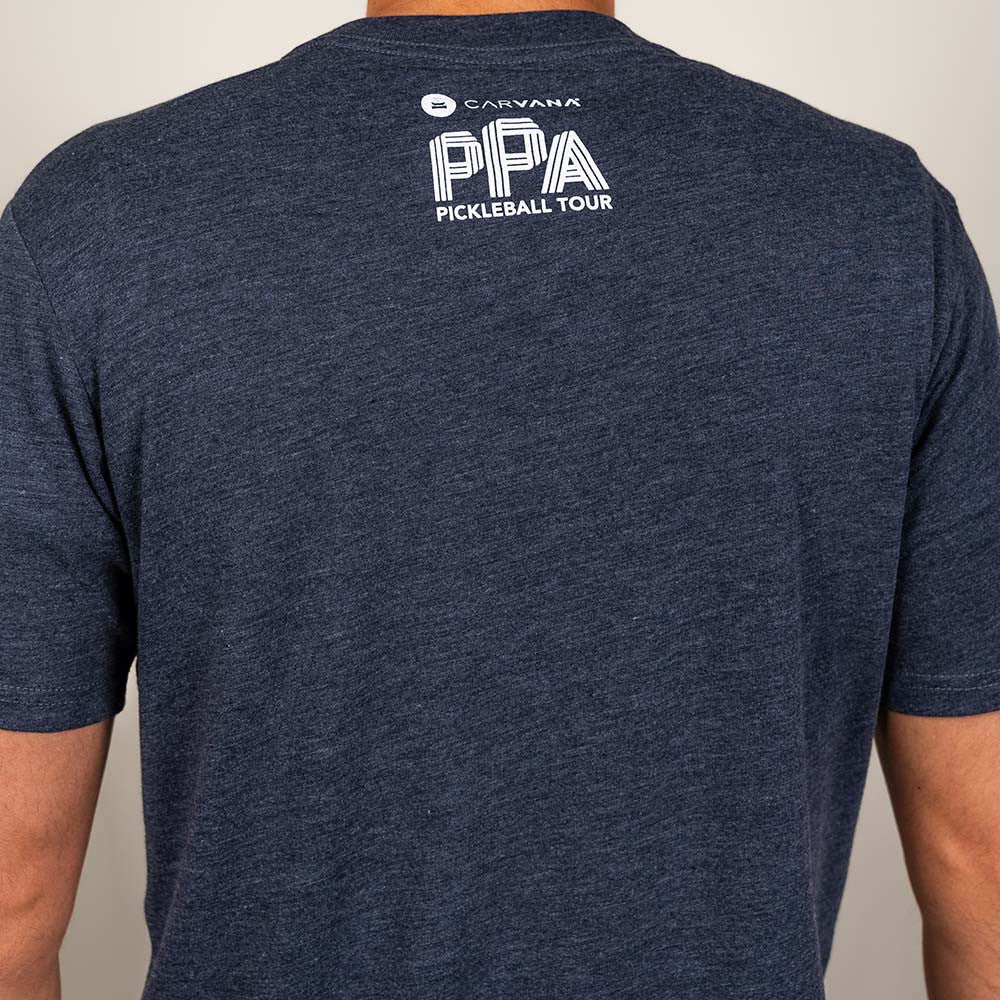 Pickleball PPa Pros Comfy T-Shirt - Unisex Heather Sapphire