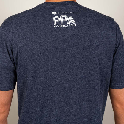 Pickleball PPa Pros Comfy T-Shirt - Unisex Heather Sapphire