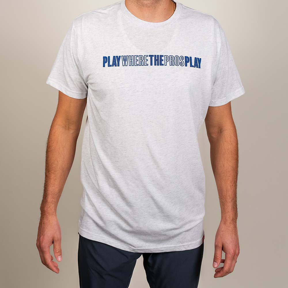 Pickleball PPa Pros Comfy T-Shirt - Unisex Heather Sapphire
