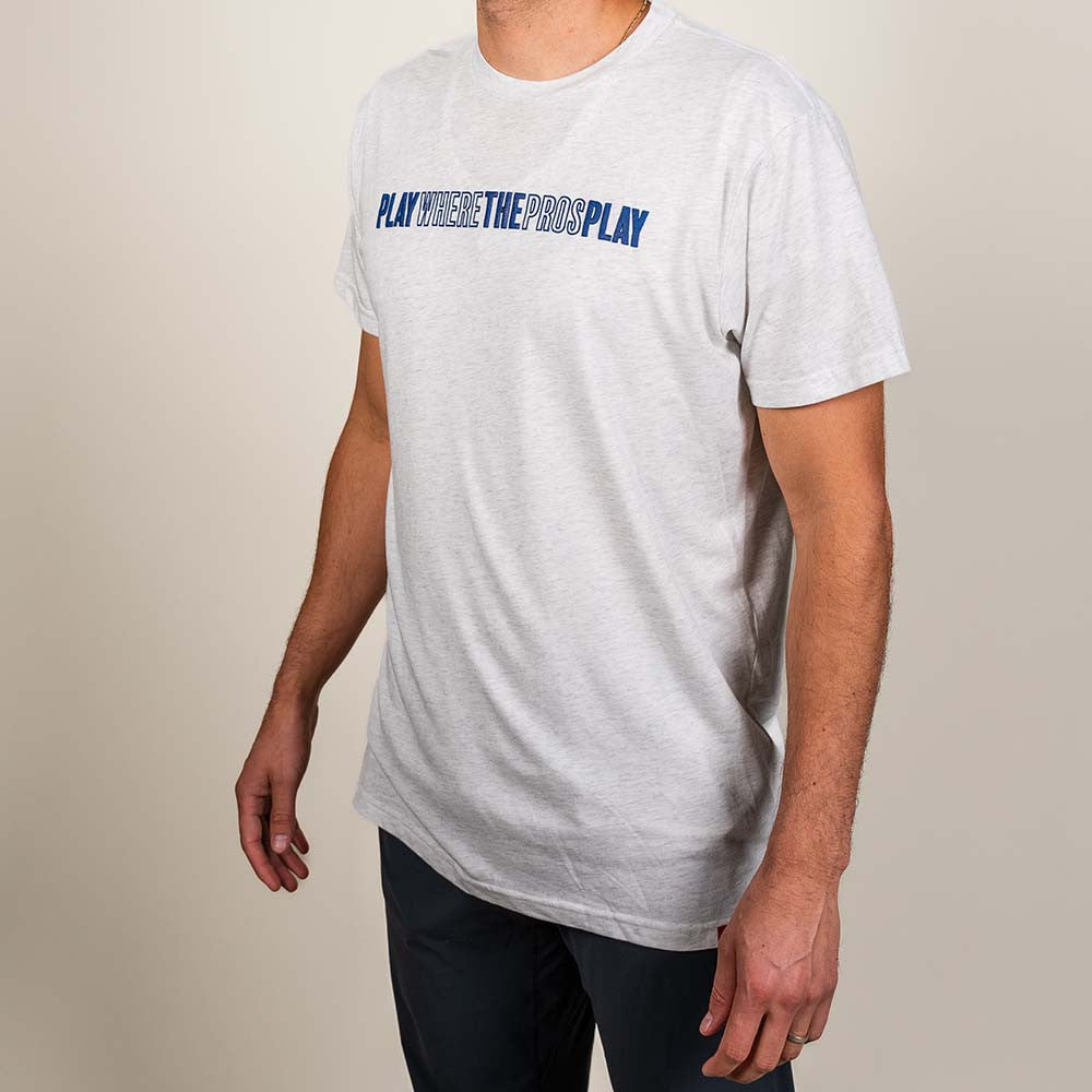 Pickleball PPa Pros Comfy T-Shirt - Unisex Heather Sapphire