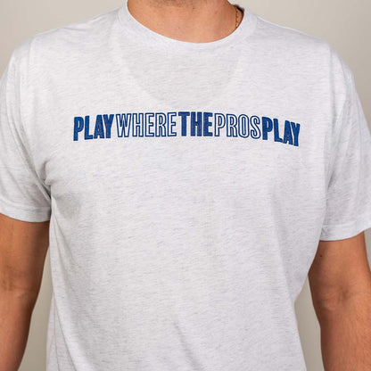 Pickleball PPa Pros Comfy T-Shirt - Unisex Heather Sapphire