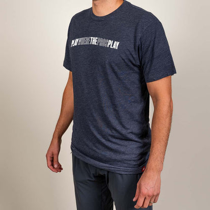 Pickleball PPa Pros Comfy T-Shirt - Unisex Heather Sapphire