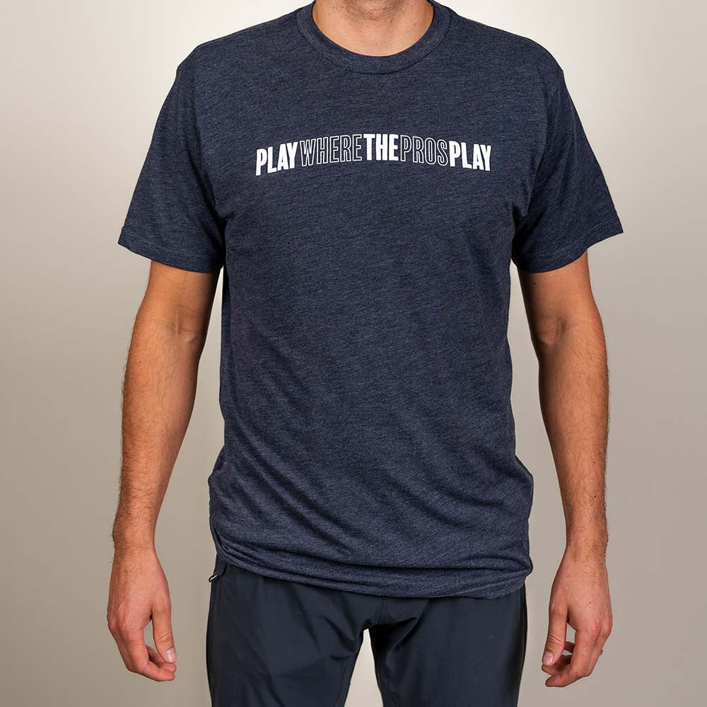Pickleball PPa Pros Comfy T-Shirt - Unisex Heather Sapphire
