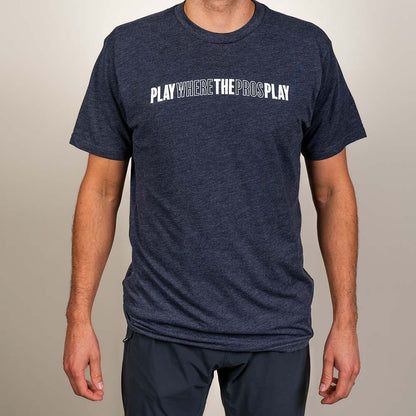 Pickleball PPa Pros Comfy T-Shirt - Unisex Heather Sapphire