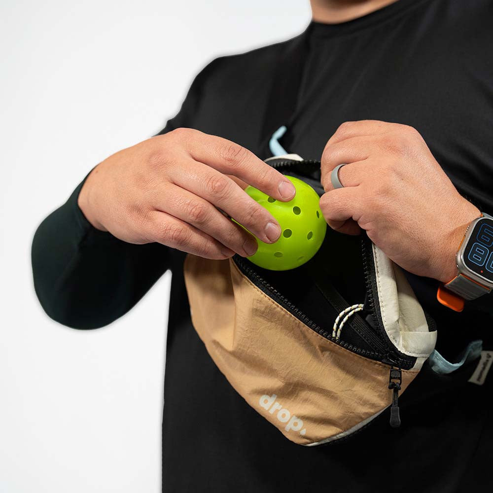 Pickleball drop. X Nomadix Fanny Pack