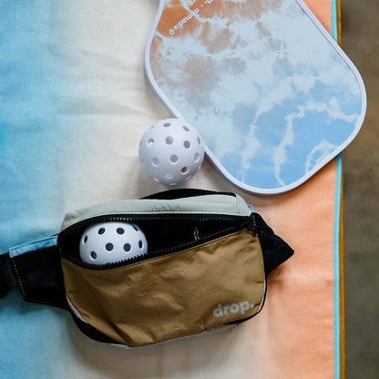 Pickleball drop. X Nomadix Fanny Pack