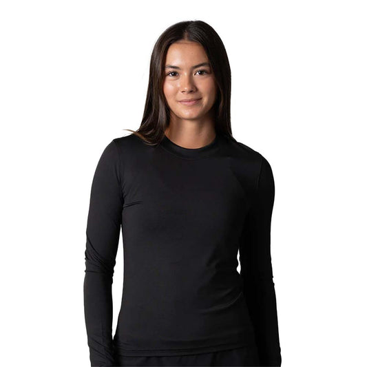 Pickleball JOOLA Court Long Sleeve Shirt Black