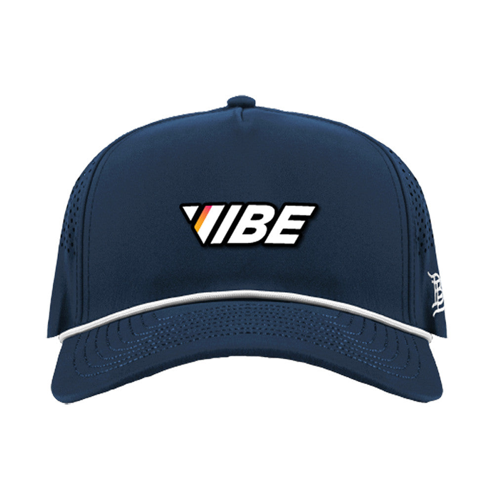 Pickleball VIBE Pickleball Panel Rope Performance Hat Black