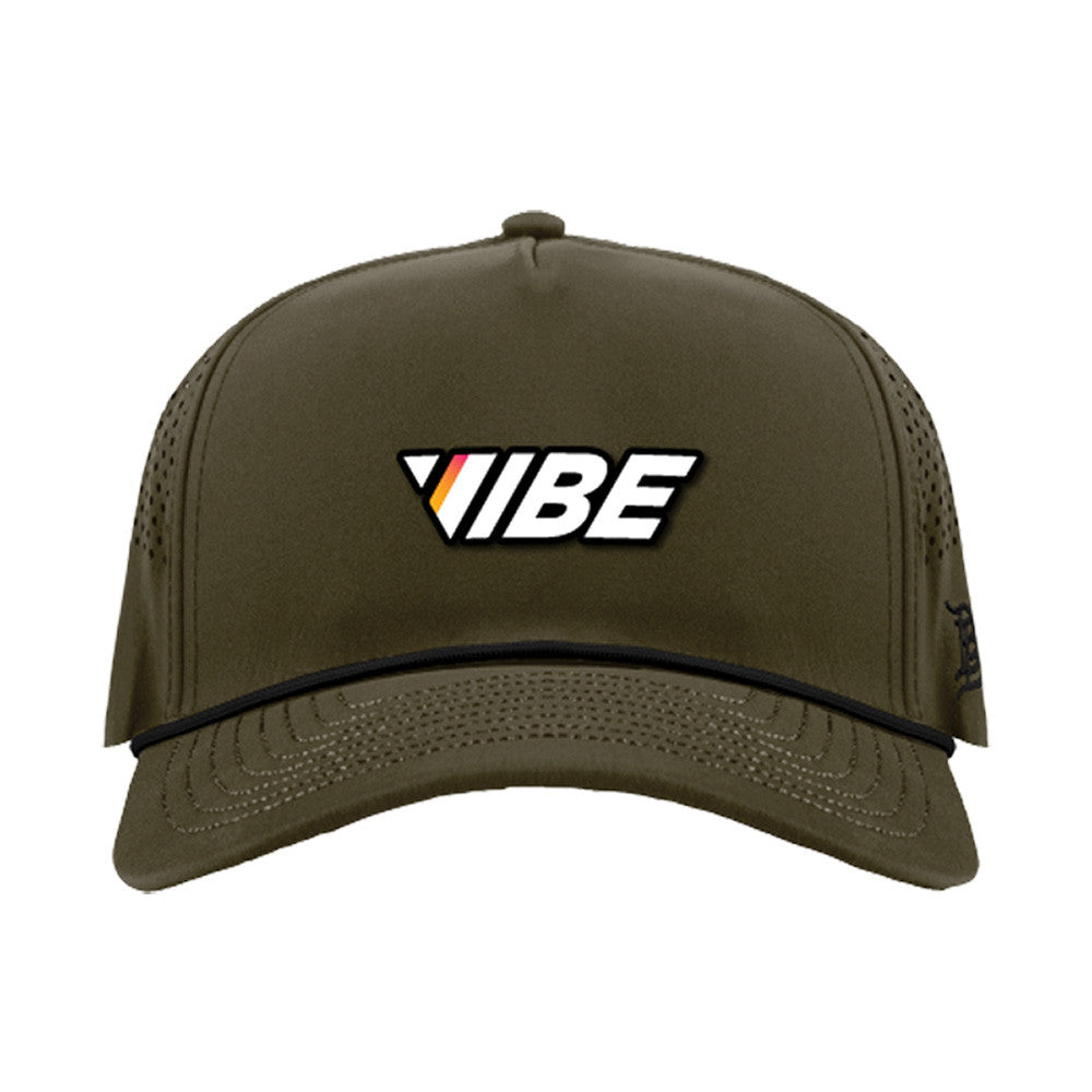 Pickleball VIBE Pickleball Panel Rope Performance Hat Black