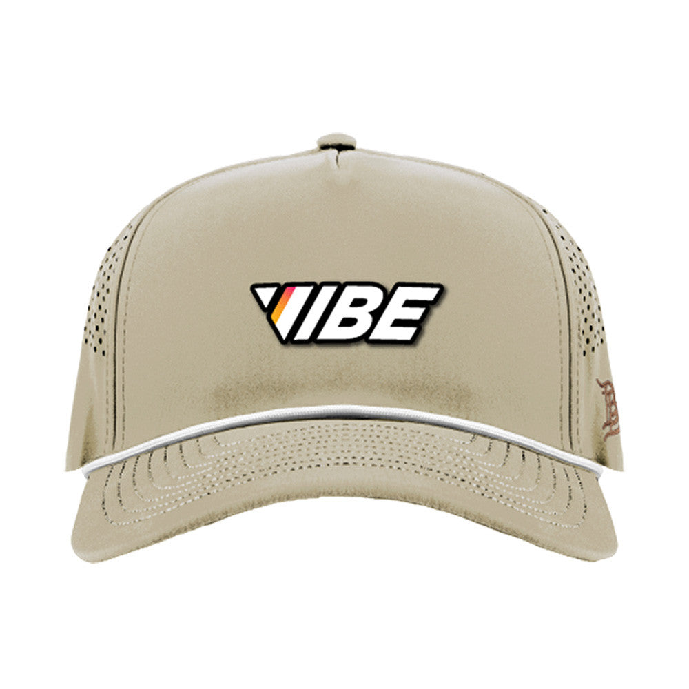 Pickleball VIBE Pickleball Panel Rope Performance Hat Black