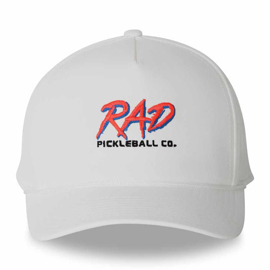 Pickleball RAD Pickleball Players Hat Black/White Rope