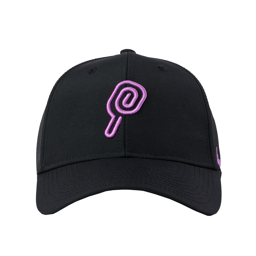 Pickleball d.hudson Swirlin' P Hat Black