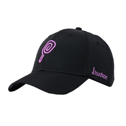 Pickleball d.hudson Swirlin' P Hat Black