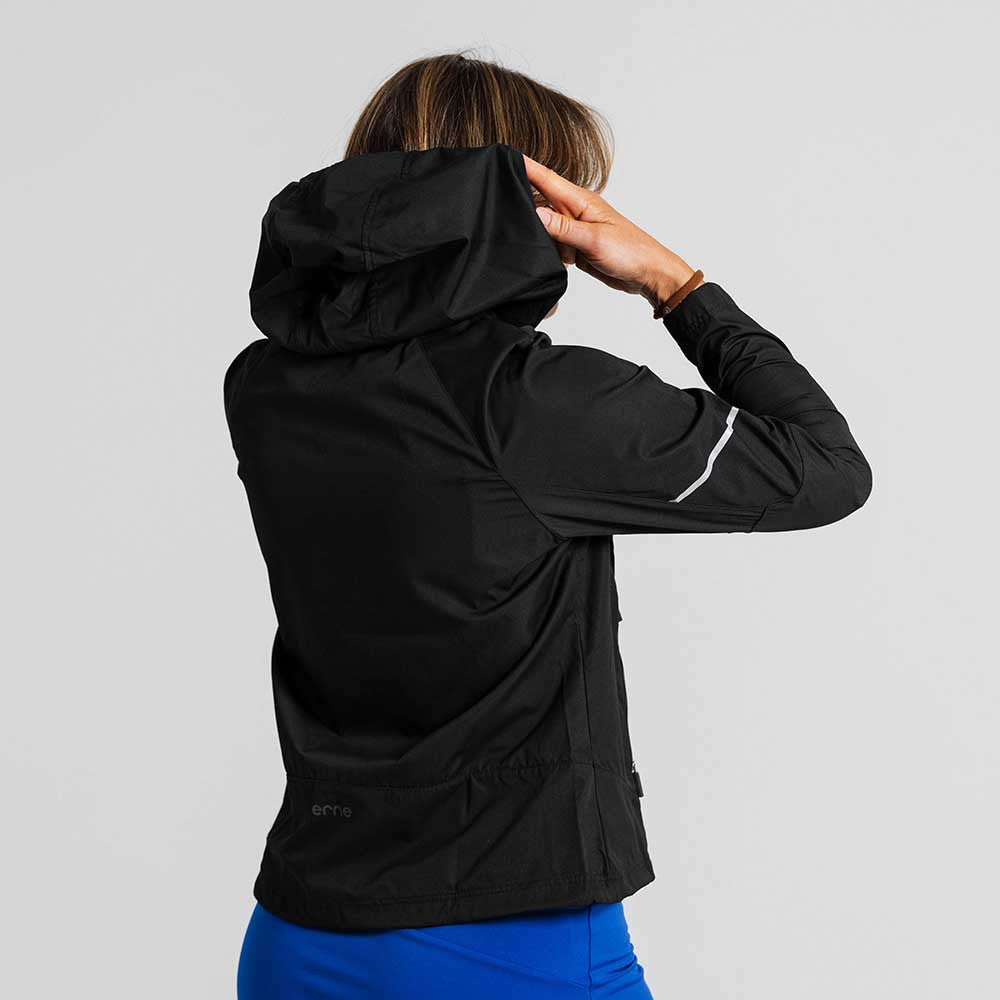 Pickleball erne Highland Windbreaker Jet Black