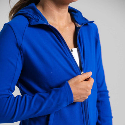 Pickleball erne Inwood Full Zip Hooded Jacket Jet Black