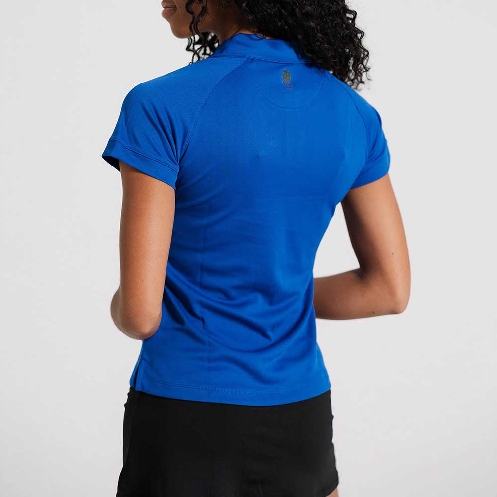 Pickleball  erne Aspen Performance Polo Pink Clay