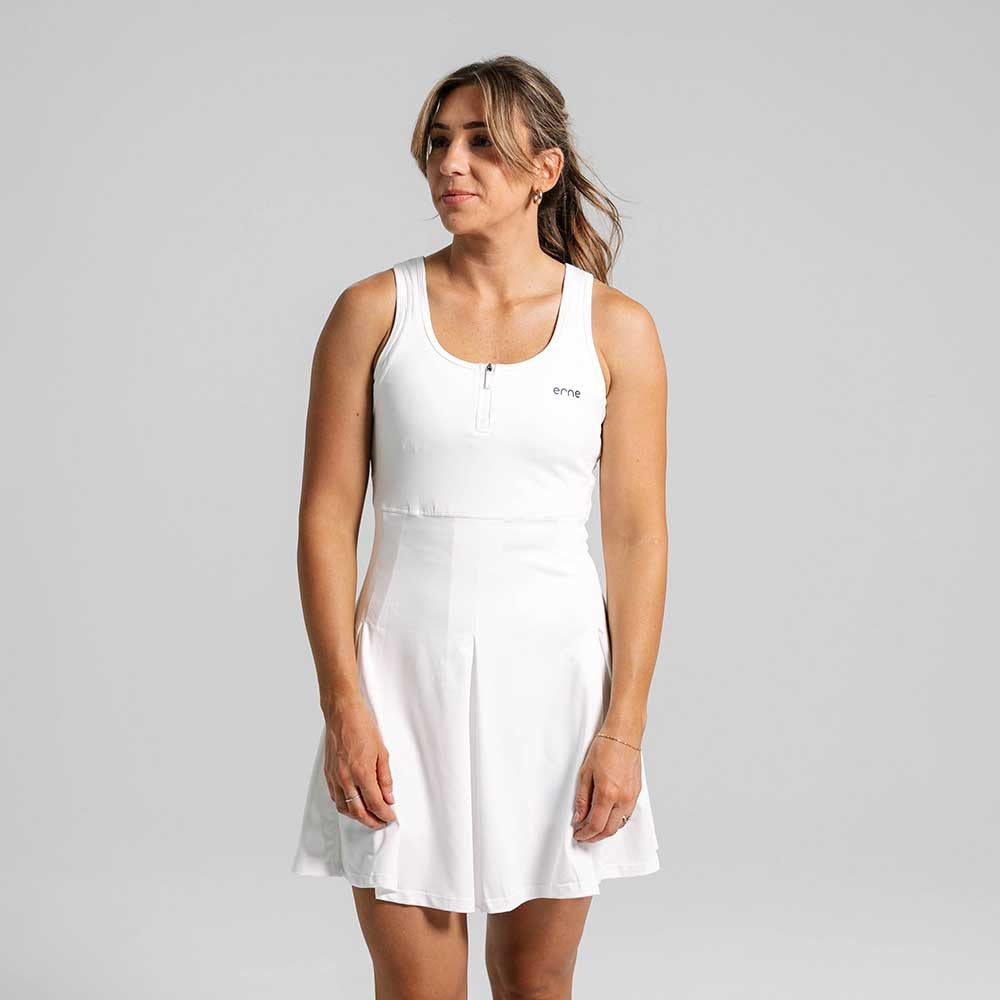 Pickleball erne Vineyard Tennis Dress White