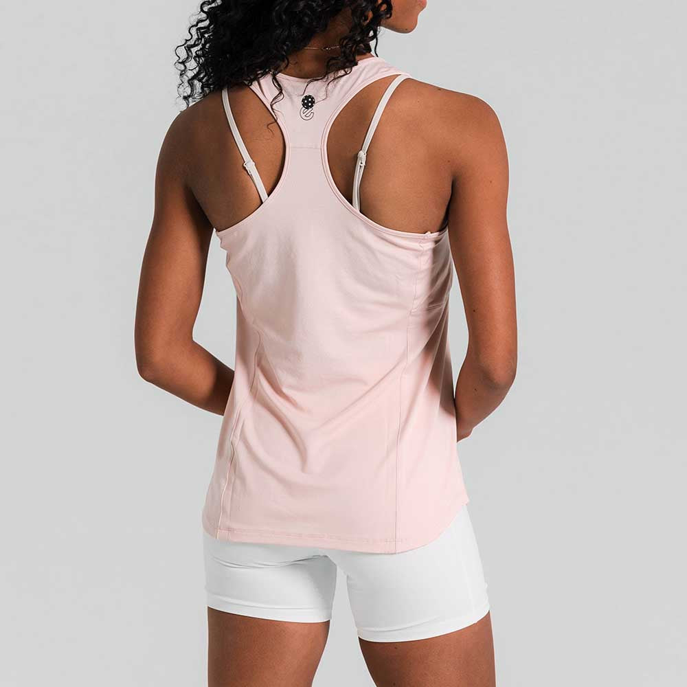 Pickleball erne Carolina Tank Top Pink Clay